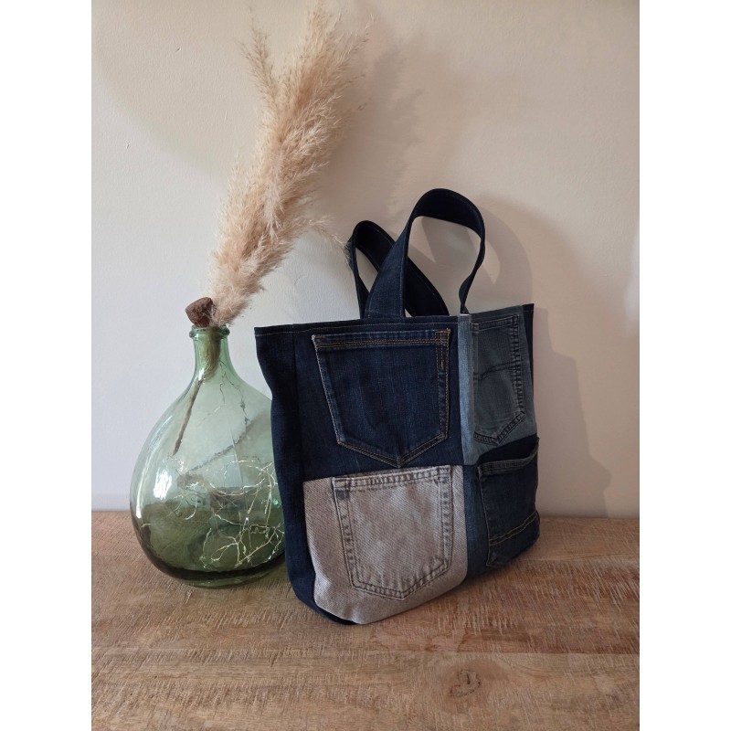Sac à main en jeans