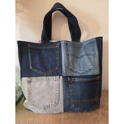 Sac à main en jeans