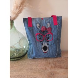Sac à main brodé
